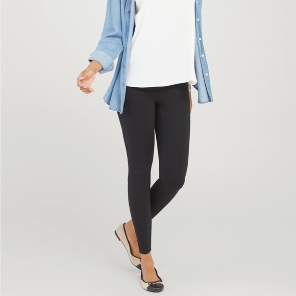 Spanx Ponte Ankle Leggings Size M - Picture 2 of 9